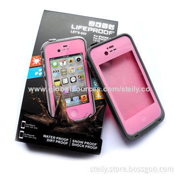New Arrival Mobile Phone Life-proof Waterproof Case for iPhone 4/4S